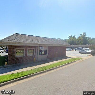 Thumbnail image of the front of a dentist office practice with the name Helms Orthodontics which is located in Russellville, AR