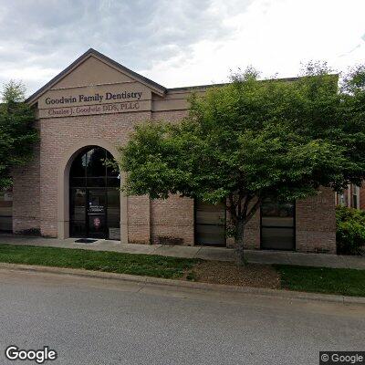 Thumbnail image of the front of a dentist office practice with the name C. James Goodwin, DDS, PLLC which is located in Hickory, NC