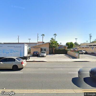 Thumbnail image of the front of a dentist office practice with the name Sante Fe Family Dental Center which is located in Long Beach, CA