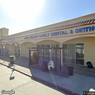 Thumbnail image of the front of a dentist office practice with the name Long Beach Dental and Orthodontics which is located in Long Beach, CA