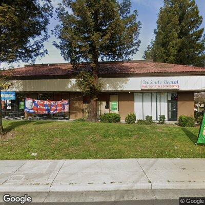 Thumbnail image of the front of a dentist office practice with the name New Smiles which is located in San Jose, CA