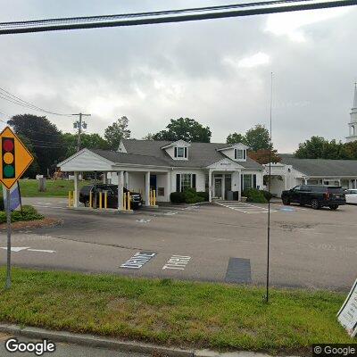 Thumbnail image of the front of a dentist office practice with the name Mendon Family Dentistry which is located in Mendon, MA