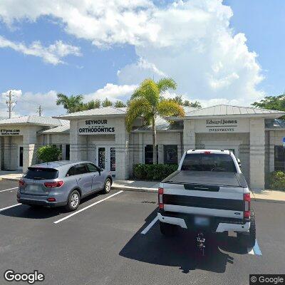 Thumbnail image of the front of a dentist office practice with the name Moricz Orthodontics which is located in Osprey, FL