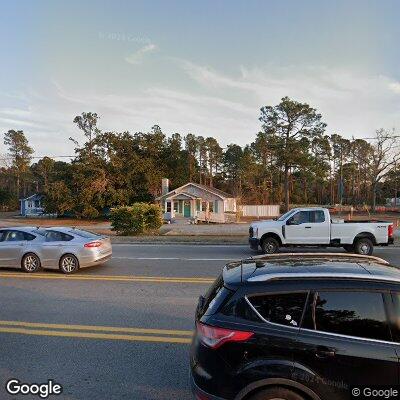 Thumbnail image of the front of a dentist office practice with the name Cherubini Orthodontics which is located in Hampstead, NC