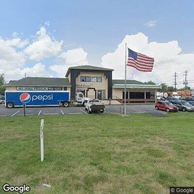 Thumbnail image of the front of a dentist office practice with the name The Smile Center which is located in Louisville, KY