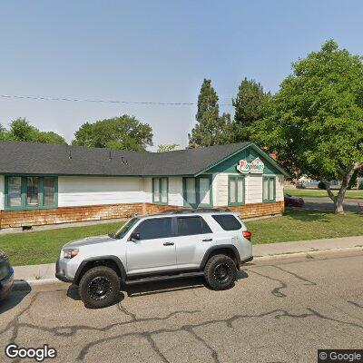 Thumbnail image of the front of a dentist office practice with the name Playhouse Dentistry for Kids which is located in Mountain Home, ID