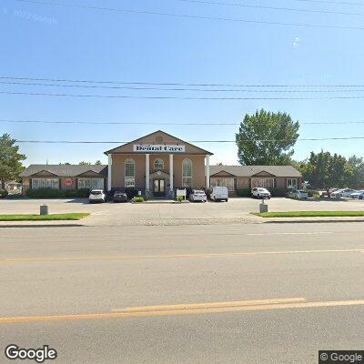 Thumbnail image of the front of a dentist office practice with the name Family Dental Care which is located in Mountain Home, ID