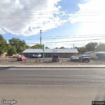 Thumbnail image of the front of a dentist office practice with the name Just Clean Smiles which is located in Peralta, NM