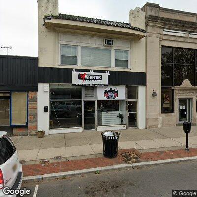 Thumbnail image of the front of a dentist office practice with the name Premier Dental Group which is located in Dunellen, NJ