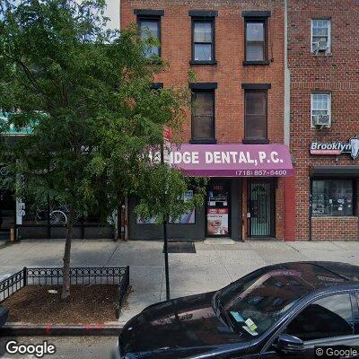 Thumbnail image of the front of a dentist office practice with the name Cambridge Dental PC which is located in Brooklyn, NY