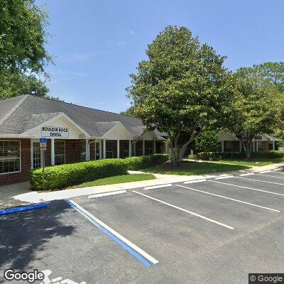 Thumbnail image of the front of a dentist office practice with the name Boulder Rock Dental which is located in Palm Coast, FL