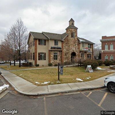 Thumbnail image of the front of a dentist office practice with the name Alpine Dental Dr.Randall Stucki DDS which is located in Alpine, UT