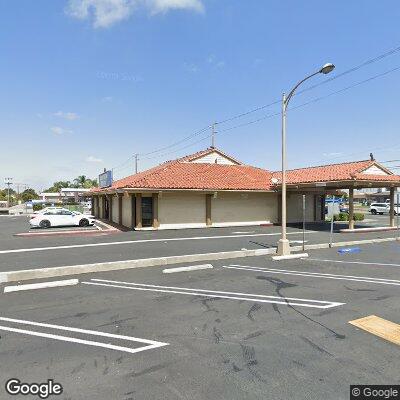 Thumbnail image of the front of a dentist office practice with the name Smile Brands which is located in Stanton, CA