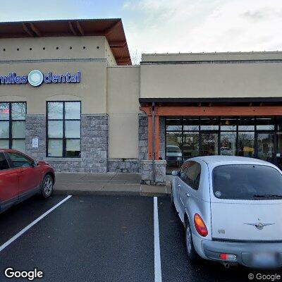 Thumbnail image of the front of a dentist office practice with the name Smiles Dental Camas which is located in Camas, WA