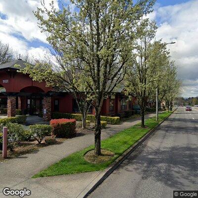 Thumbnail image of the front of a dentist office practice with the name Pacific Northwest Dental Assisting School which is located in Camas, WA