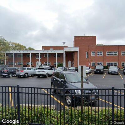 Thumbnail image of the front of a dentist office practice with the name Schneider Dental Associates which is located in Glenview, IL