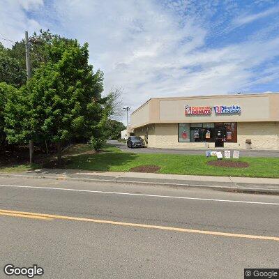 Thumbnail image of the front of a dentist office practice with the name Yu Family Dentistry which is located in Medford, NY