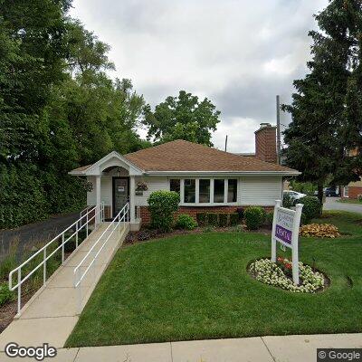 Thumbnail image of the front of a dentist office practice with the name Haupers Family Dental which is located in Palatine, IL