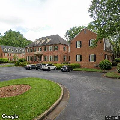 Thumbnail image of the front of a dentist office practice with the name Pediatric Dentistry and Orthodontics which is located in Alpharetta, GA