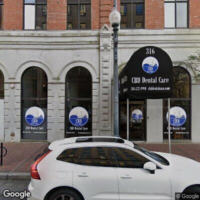 Thumbnail image of the front of a dentist office practice with the name CBD Dental Care which is located in New Orleans, LA