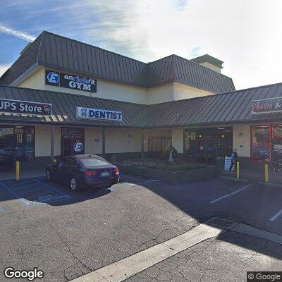 Thumbnail image of the front of a dentist office practice with the name Burbank Family Dental which is located in Burbank, CA