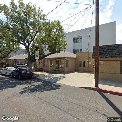 Thumbnail image of the front of a dentist office practice with the name Olive Family Dentistry which is located in Burbank, CA