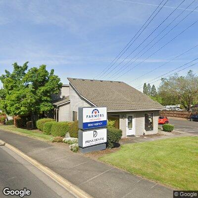 Thumbnail image of the front of a dentist office practice with the name Prins Dental which is located in Medford, OR