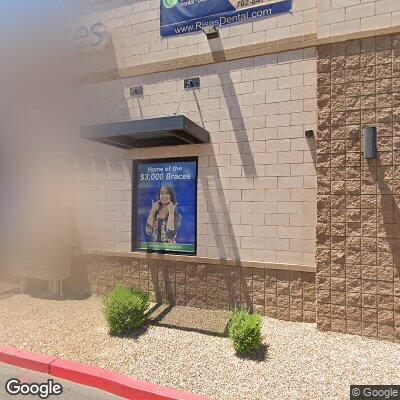 Thumbnail image of the front of a dentist office practice with the name Risas Dental and Braces - Boulder Crossings which is located in Las Vegas, NV