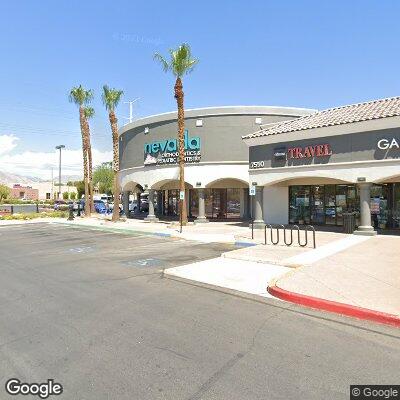 Thumbnail image of the front of a dentist office practice with the name Nevada Orthodontics and Pediatric Dentistry which is located in Las Vegas, NV