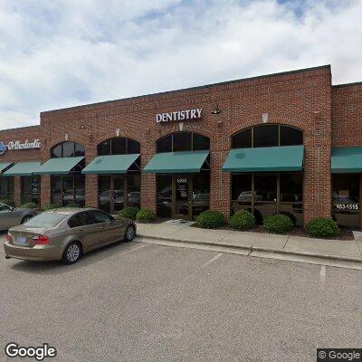 Thumbnail image of the front of a dentist office practice with the name Laster Orthodontics which is located in Rolesville, NC