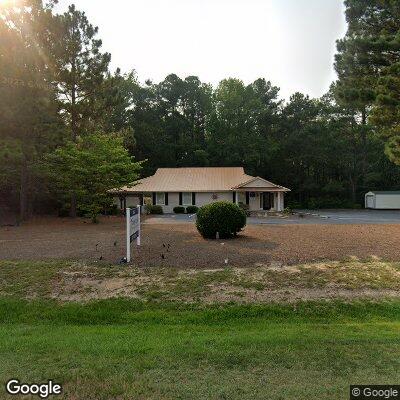 Thumbnail image of the front of a dentist office practice with the name Sandhills Smiles which is located in Carthage, NC