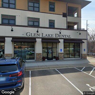 Thumbnail image of the front of a dentist office practice with the name Glen Lake Dental Associates which is located in Minnetonka, MN