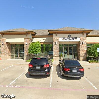 Thumbnail image of the front of a dentist office practice with the name Highland Village Family Dentistry which is located in Highland Village, TX