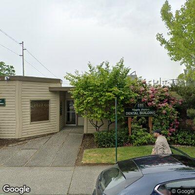 Thumbnail image of the front of a dentist office practice with the name Maple Forest Dental Center which is located in Bellingham, WA