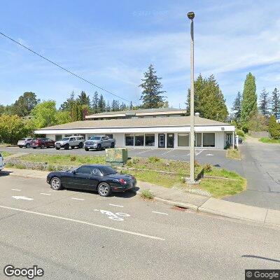 Thumbnail image of the front of a dentist office practice with the name Silver Beach Dental which is located in Bellingham, WA