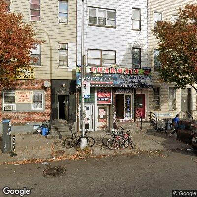 Thumbnail image of the front of a dentist office practice with the name Hasbani Dental Office which is located in Brooklyn, NY