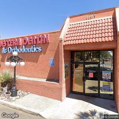 Thumbnail image of the front of a dentist office practice with the name Western Dental which is located in Tucson, AZ