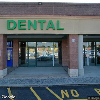 Thumbnail image of the front of a dentist office practice with the name Middletown Family Dental which is located in Middletown, NJ