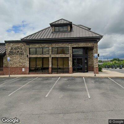 Thumbnail image of the front of a dentist office practice with the name Johns Family & Implant Dentistry which is located in Cookeville, TN