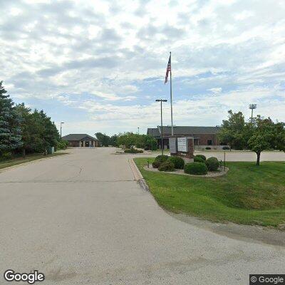 Thumbnail image of the front of a dentist office practice with the name Kaminski Dental Center which is located in De Pere, WI