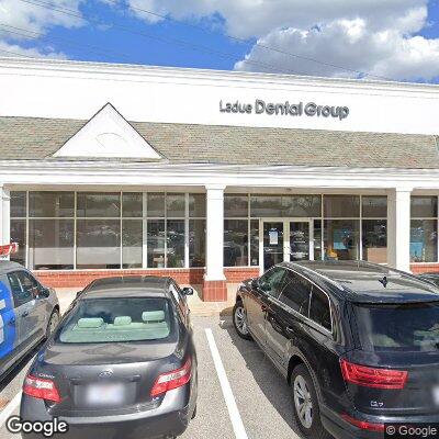 Thumbnail image of the front of a dentist office practice with the name Ladue Dental Group which is located in Saint Louis, MO