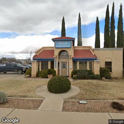 Thumbnail image of the front of a dentist office practice with the name Willcox Family Dental which is located in Willcox, AZ