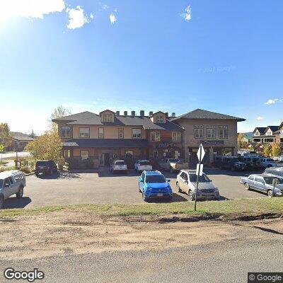 Thumbnail image of the front of a dentist office practice with the name Pagosa Dental Implant Center which is located in Pagosa Springs, CO