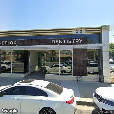 Thumbnail image of the front of a dentist office practice with the name Karapetian Dental Corp which is located in Glendale, CA