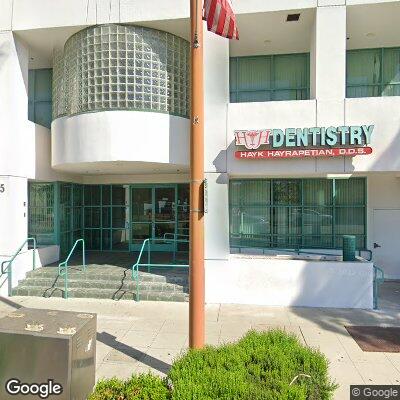 Thumbnail image of the front of a dentist office practice with the name H & H Dental Center which is located in Glendale, CA