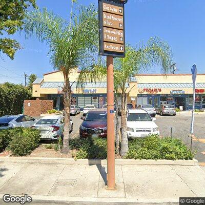 Thumbnail image of the front of a dentist office practice with the name Hollywood Dental Clinic which is located in Glendale, CA