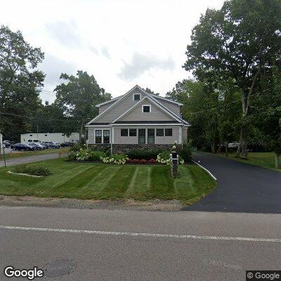 Thumbnail image of the front of a dentist office practice with the name Halvorsen Orthodontics which is located in South Easton, MA