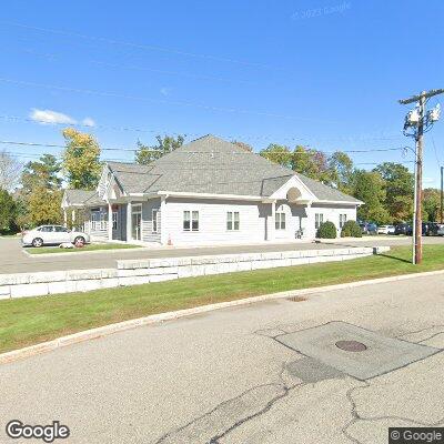 Thumbnail image of the front of a dentist office practice with the name Leading Edge Periodontics & Dental Implants which is located in North Easton, MA