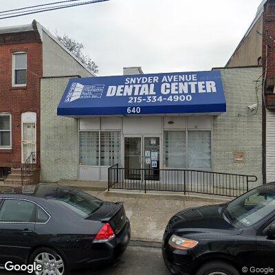 Thumbnail image of the front of a dentist office practice with the name Family Dental Center which is located in Philadelphia, PA