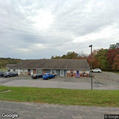 Thumbnail image of the front of a dentist office practice with the name Karam Orthodontics PC which is located in Mountain Top, PA